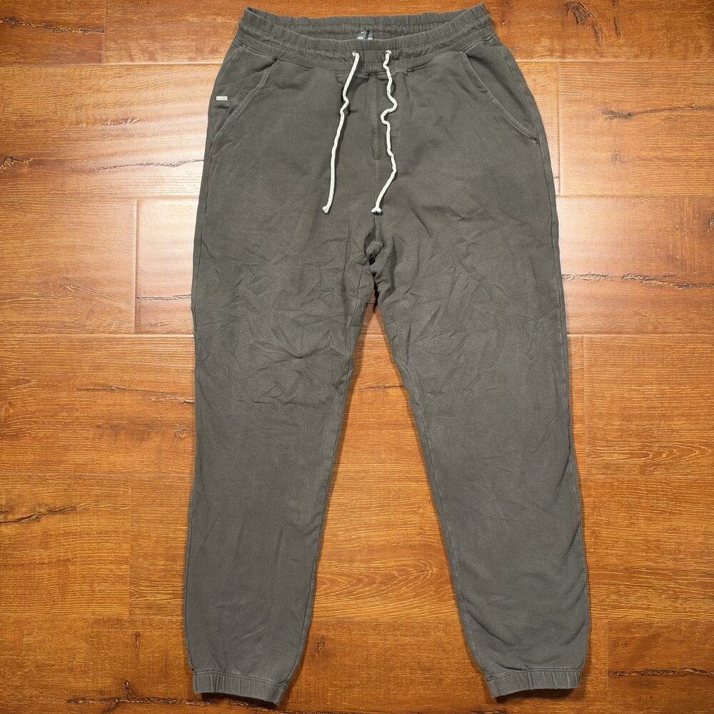 Vuori Ponto Performance Jogger Sweatpants Mens M Gray Sweats Athletic Comfort
